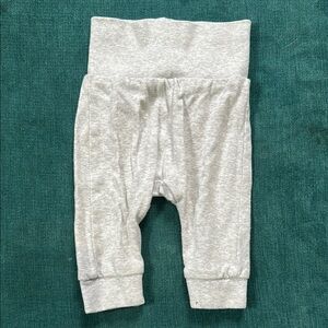 Cozy Gray Baby Pants
